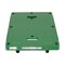 Vestil Poly Dolly 33-1/2" x 21" x 6-5/16", 500 lb Capacity, Green POS-2133 - alternate 2